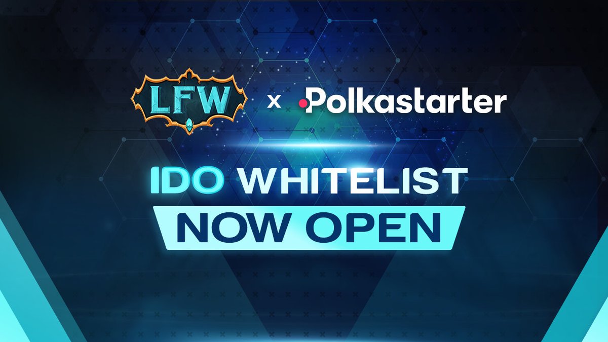 Klarda Insight (@legend_lfw) on Twitter photo 🎉 We've opened the gate for LFW IDO Whitelist on <a href="/polkastarter/">Polkastarter</a>
Carefully Read & Follow our instructions to be qualified for the whitelist 👉 bit.ly/2YRTzqT
#LFW #Polkastarter #BSC #IDO #Whitelist 🎉 We've opened the gate for LFW IDO Whitelist on <a href="/polkastarter/">Polkastarter</a>
Carefully Read & Follow our instructions to be qualified for the whitelist 👉 bit.ly/2YRTzqT
#LFW #Polkastarter #BSC #IDO #Whitelist