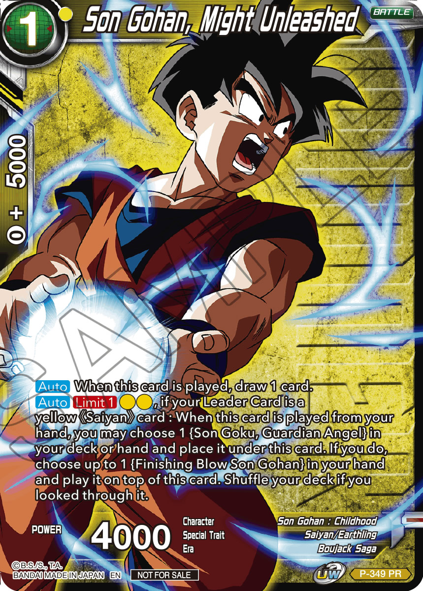 Dbzcollection's tweet photo. Le petit rendez vous journalier #DragonBallSuper Card Game #SAIYAN SHOWDOWN- Unison Warrior Series BOOST Set 6 #Dbscg Us
Les cartes Winners de la campagne promo se dévoilent avec #Videl #Songohan #RoiVegeta et #Janemba https://t.co/skjP31w9JR