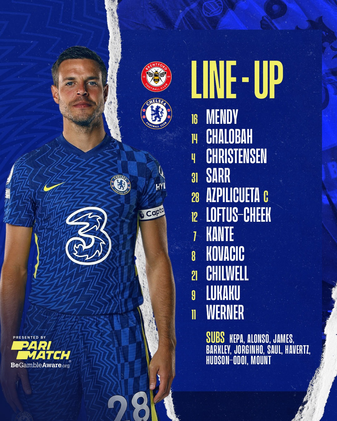 #BRECHE: Watch Brentford vs Chelsea Live Match Here