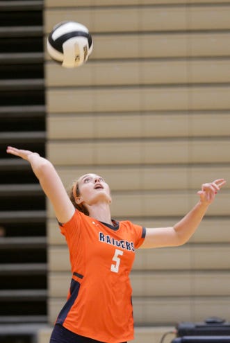RaiderUpdates's tweet photo. Volleyball sectional championship on the line tonight at 7:00pm at May Gymnasium!  Any Raider not out of town for fall break - be there! https://t.co/IQhLSCHpFv