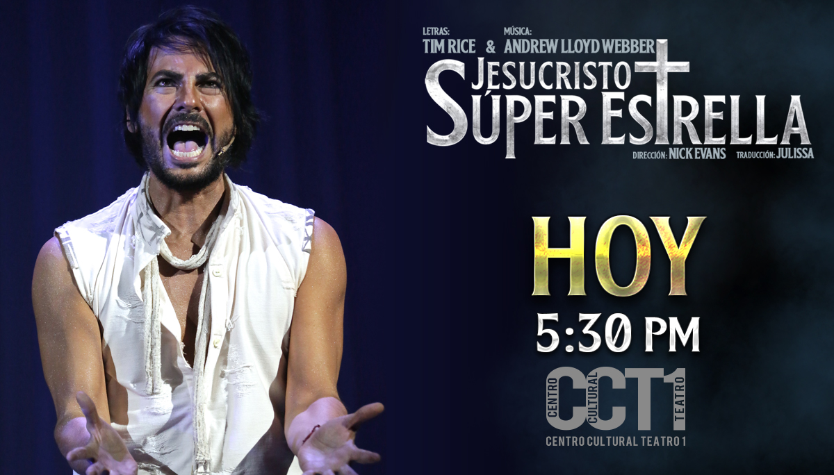 Jesucristo el Musical (@jselmusical) on Twitter photo Hoy la primera de 2 Únicas funciones!!!
#JesucristoSúperEstrella 🙏🏼🙌🏼
<a href="/CC_Teatro1/">Centro Cultural Teatro 1</a>
<a href="/erikrubin/">ERIK RUBIN</a> <a href="/iambetocuevas/">Beto Cuevas</a> <a href="/Sargentoleon/">María León</a> <a href="/leodelozanne/">Leonardo de Lozanne</a> <a href="/KalimbaMX/">Kalimba</a> <a href="/yahirmusic/">Yahir</a> <a href="/enriqueguzman/">Enrique Guzmán</a>
Venta de boletos en <a href="/Ticketmaster_Me/">Ticketmaster México</a>
🎟️👉🏼bit.ly/36aRsiq Hoy la primera de 2 Únicas funciones!!!
#JesucristoSúperEstrella 🙏🏼🙌🏼
<a href="/CC_Teatro1/">Centro Cultural Teatro 1</a>
<a href="/erikrubin/">ERIK RUBIN</a> <a href="/iambetocuevas/">Beto Cuevas</a> <a href="/Sargentoleon/">María León</a> <a href="/leodelozanne/">Leonardo de Lozanne</a> <a href="/KalimbaMX/">Kalimba</a> <a href="/yahirmusic/">Yahir</a> <a href="/enriqueguzman/">Enrique Guzmán</a>
Venta de boletos en <a href="/Ticketmaster_Me/">Ticketmaster México</a>
🎟️👉🏼bit.ly/36aRsiq