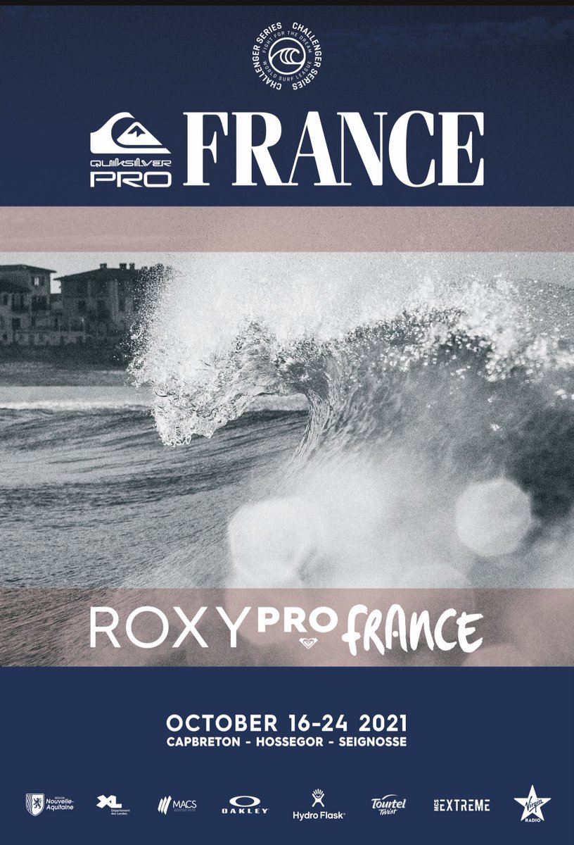 laurent64's tweet image. Toutes les infos sur le 🌊 Challenger Series de la @wsl qui se déroule sur la plage des Culs-Nus à #Hossegor du 16 au 24 Octobre et les événements hors compétitions du #RoxyPro 🏄🏼‍♀️ et du #QuikPro 🏄‍♂️
👉 link.medium.com/9PcQX7AYokb