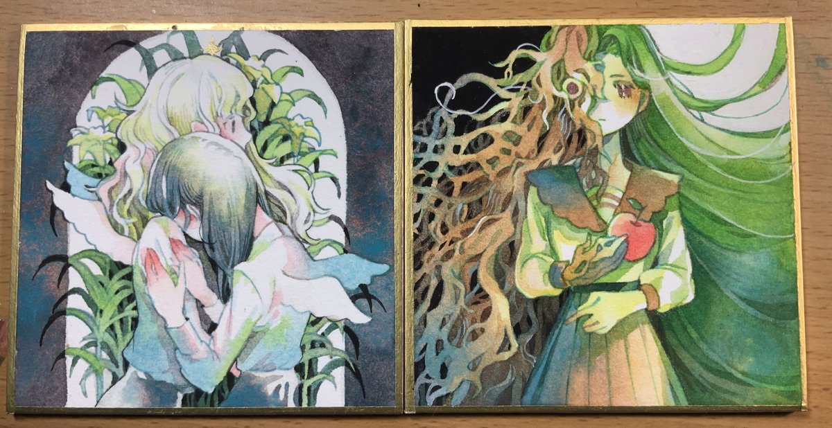ミニ原画は全然差がない 生の絵のための原画なので……