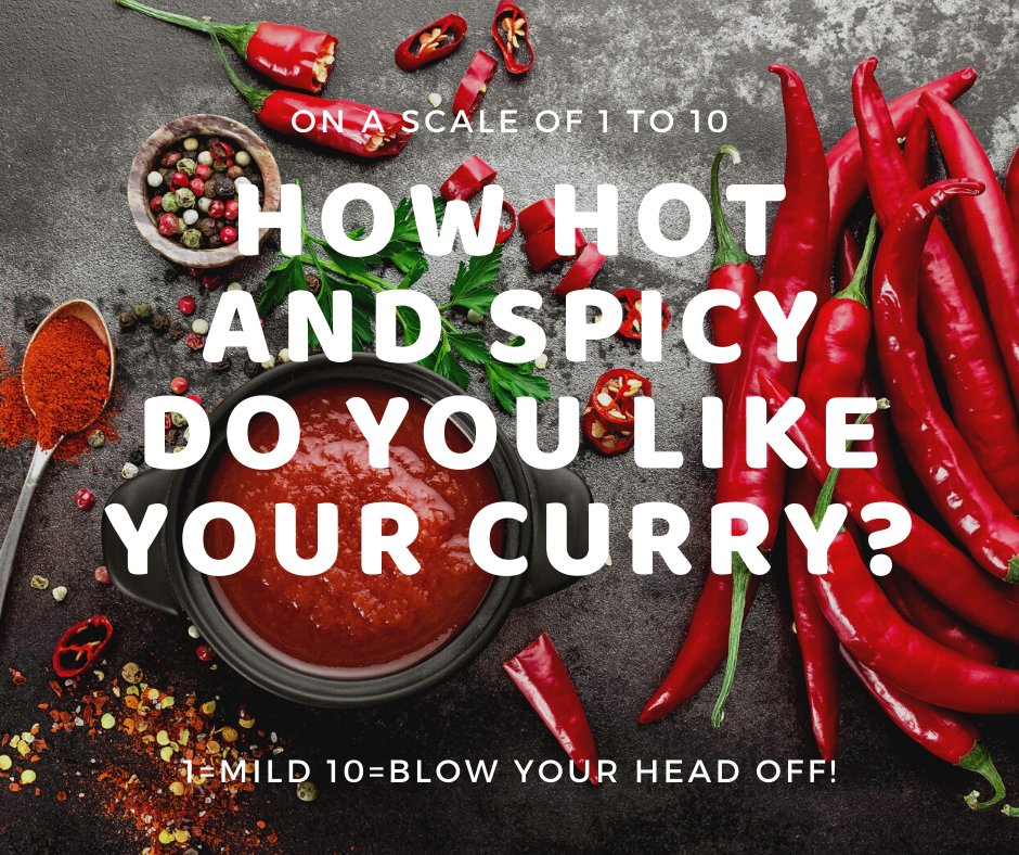 Do you like your curry mild and creamy, or hot and spicy? #curry