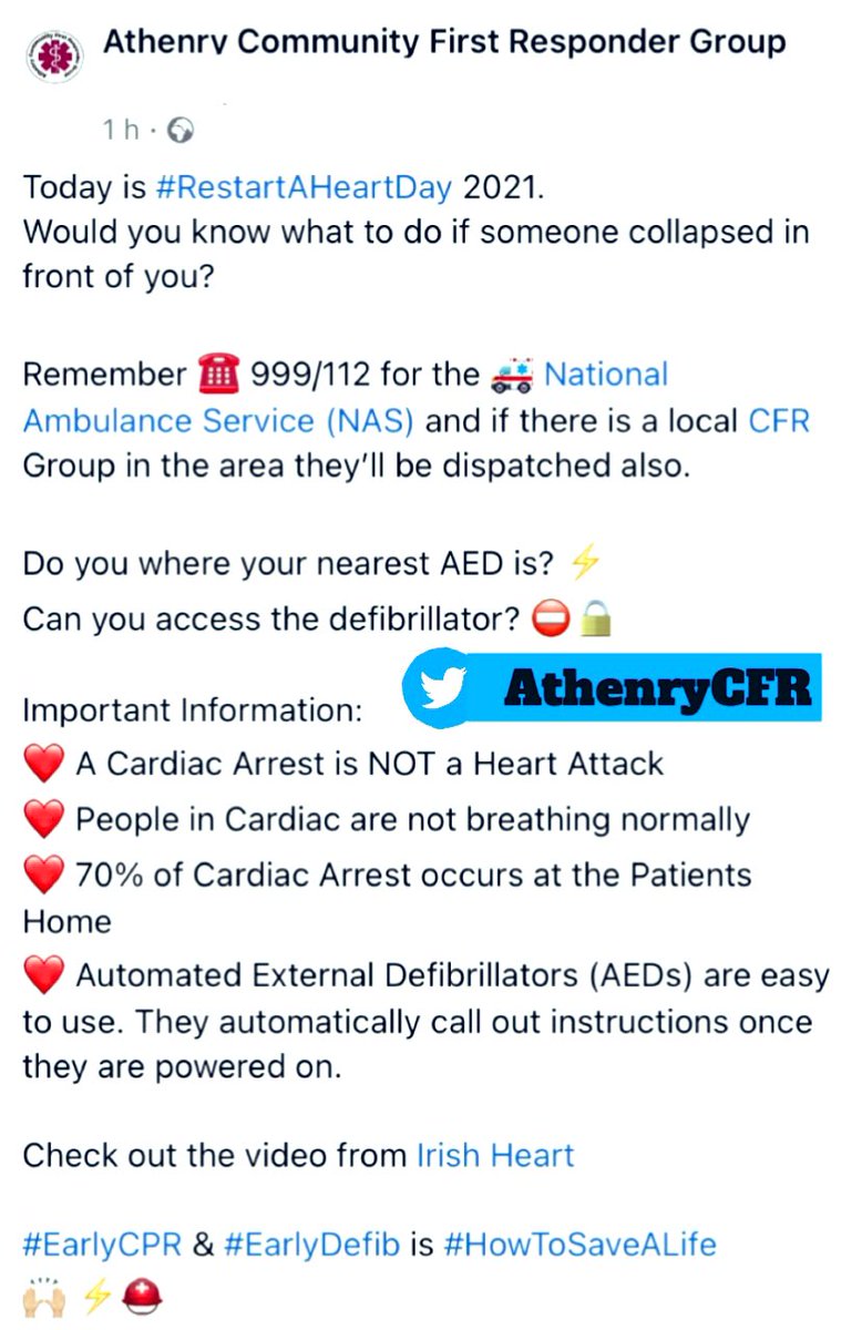 Athenry CFR tweet media