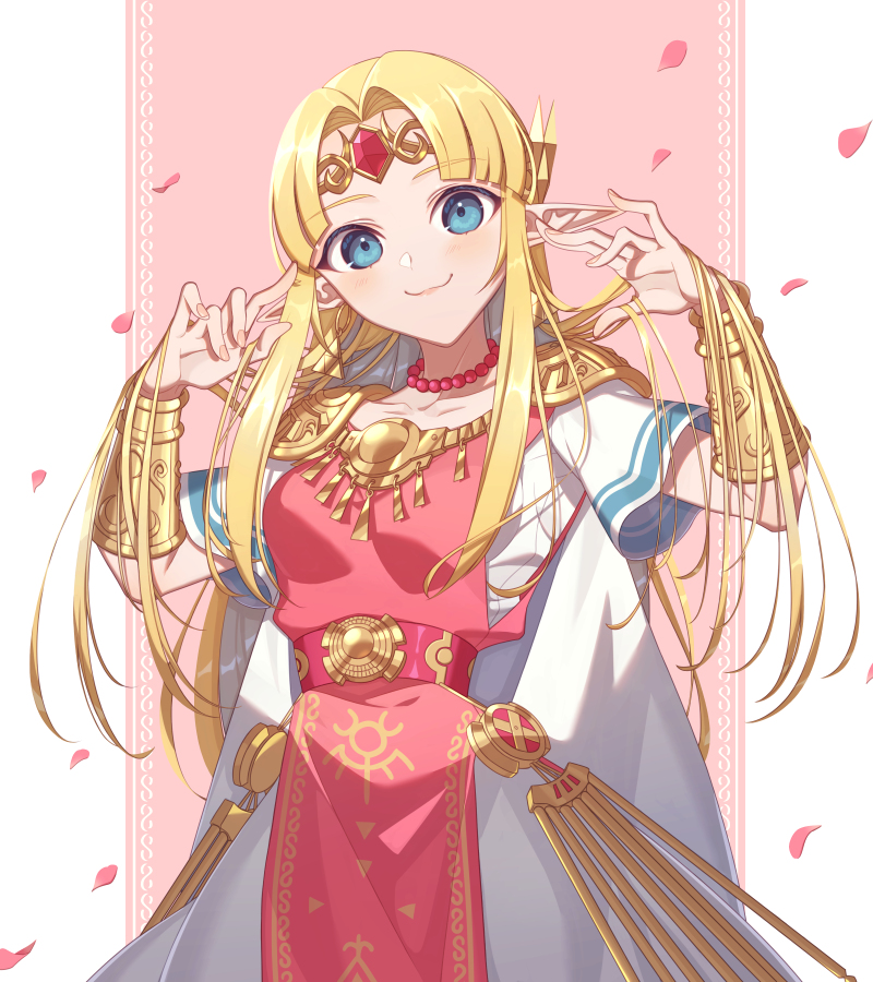 ゼルダ姫 「髪

(SSBU:Zelda ) 」|実梨🍒miriのイラスト