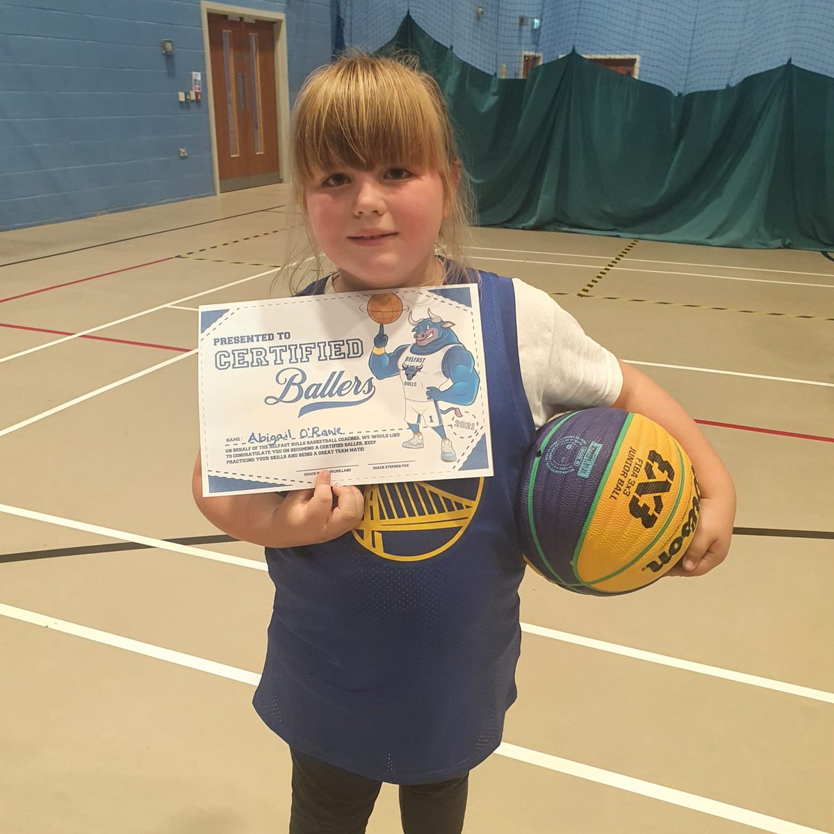 rozyflan's tweet photo. Great week our girlie 😍  @BPF1971 @naomhgall @BelfastBulls #superstar #proud #goAbi 💕 https://t.co/DqNE2qoWbi