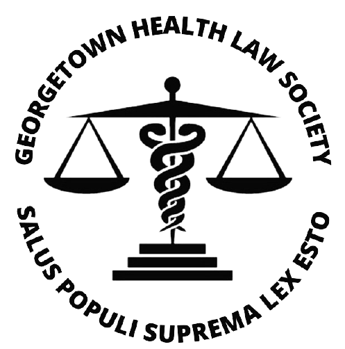 GeorgetownHLS's tweet photo. Check out the new Georgetown Health Law Society (HLS) logo! The latin is a Cicero quote that means: "The health, welfare, good, salvation, and felicity of the people should be the supreme law." The current HLS President, William Shefelman created the logo. Great job, Will!🌟 https://t.co/lG6bjXbaAy