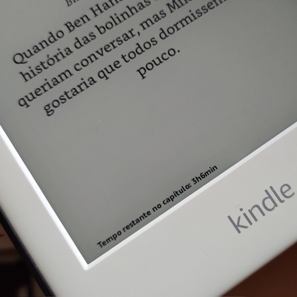 o terror das pessoas que só param de ler quando terminam o capítulo