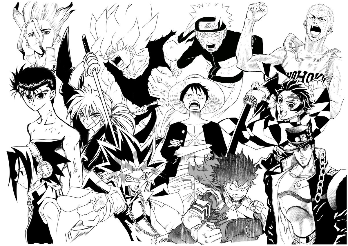 色んなキャラ描いてみたくて 少しずつ模写してました 他にも描きたいキャラいまし もぐちんの漫画 色んなキャラ描いてみたくて 少しずつ模写してました 他にも描きたいキャラいまし もぐちんの漫画