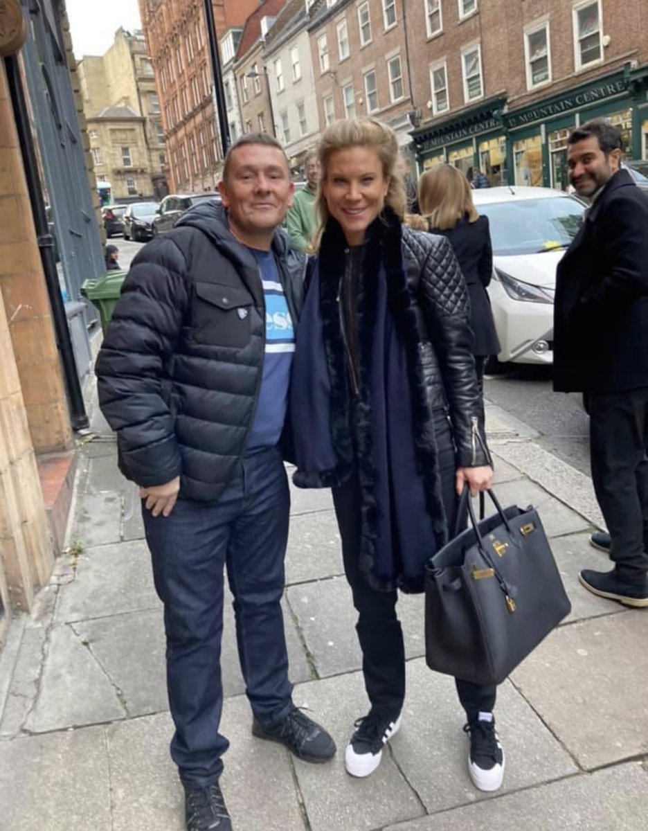 Not my pic. But I just love seeing this. Full of smiles from both. Our owners 🖤🖤⚫️⚪️ <a href="/ghodoussi/">Mehrdad Ghodoussi</a> #NUFC