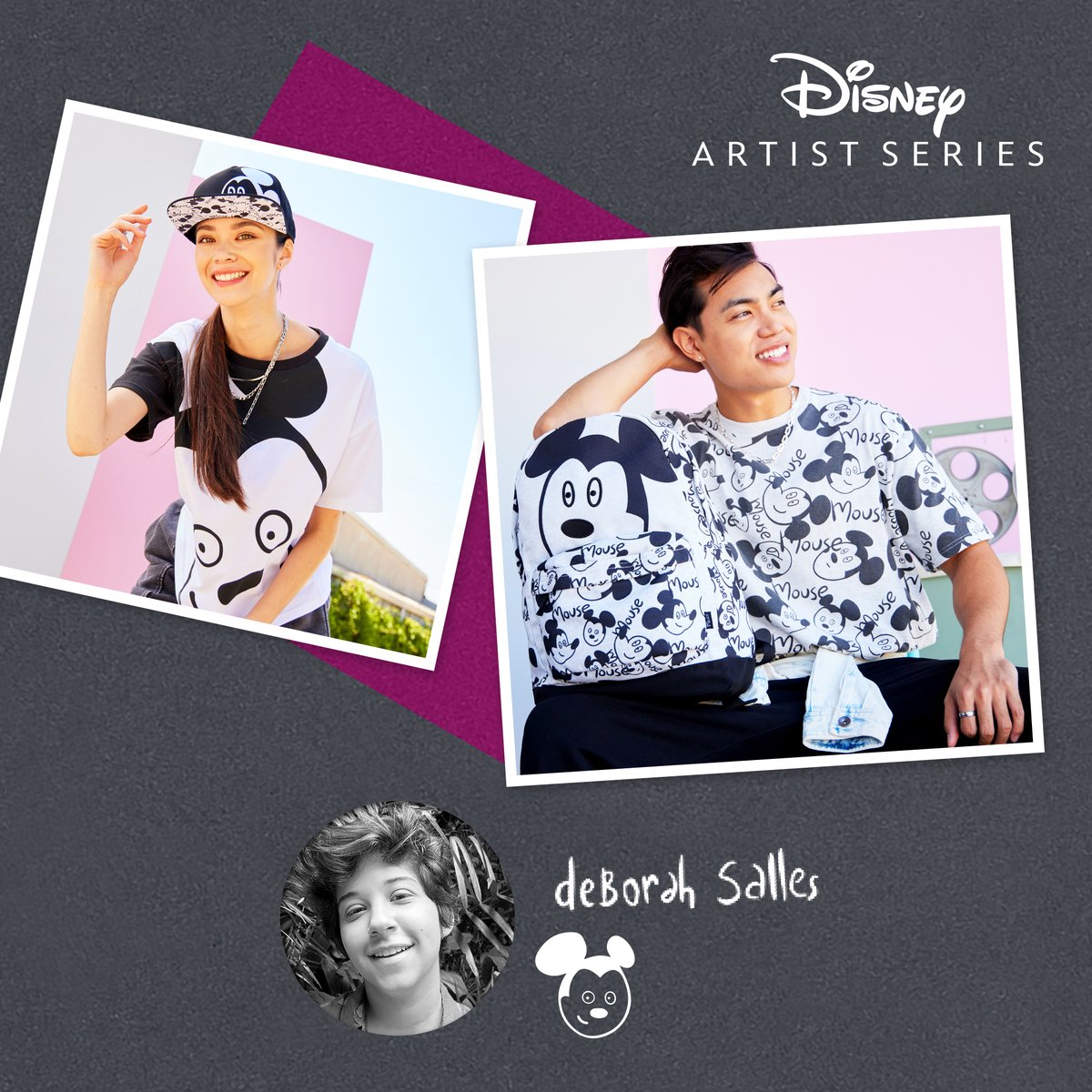 disneystore's tweet image. All new from the Disney Artist Series! Shop di.sn/6015J3M7z for fashion and accessories inspired by art from designers Rafael Faria and Deborah Salles.