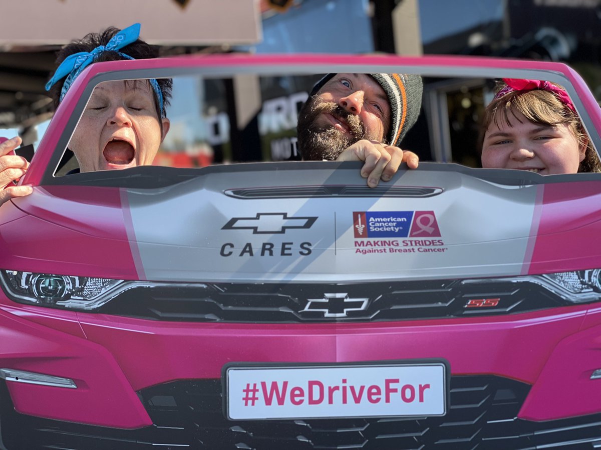 #WeDriveFor woooo hooooo!!!!