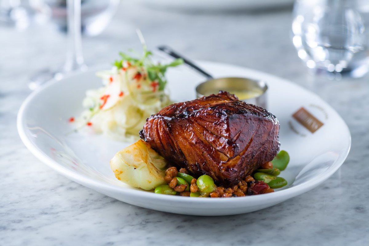 Our new menu is here!

One of the new favourite is the Blackened Cod. Served on a bed of pak choi, edamame, wheatberries, side of fennel &amp; pear salad and a citrus butter sauce.

Simply delicious!

If you haven't been in to try our new dishes yet, be sure to book a table soon.