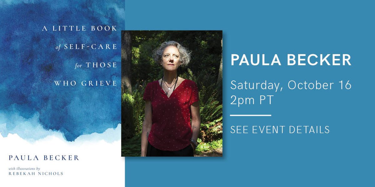 Stop by University Book Store from 2-3pm today to get your copy of "A Little Book of Self-Care for Those Who Grieve" (<a href="/GirlFridayProd/">Girl Friday Productions</a>) signed by <a href="/PaulaBeckerNow/">Paula Becker</a>!

No RSVP required, more details here: bit.ly/38DnBjD