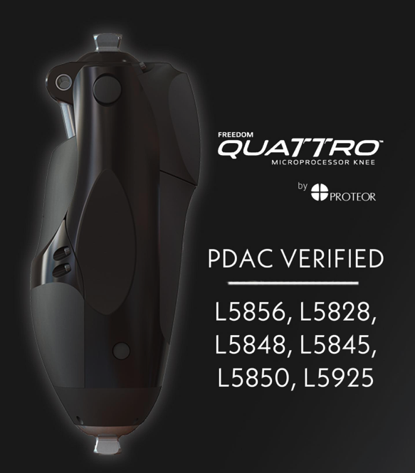 Freedom QUATTRO™ by Proteor USA is ✅ PDAC Verified L5856, L5828, L5848, L5845, L5850, L5925.

Learn more here: FreedomQuattro.com

#FreedomQuattro #FreedomInnovations #WeAreProteor