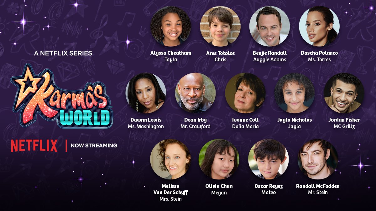 📢 Introducing...the voices of Karma's World! 🎥 Tune into #KarmasWorld from creator Chris <a href="/Ludacris/">Ludacris</a> Bridges on <a href="/netflixfamily/">Netflix Family</a> to see them in action!  🙌🏾 🎉

<a href="/IamAsiahn/">ASIAHN (Ozzy-Ahn)</a> <a href="/thedanieb/">Danielle Brooks</a> <a href="/Ludacris/">Ludacris</a> <a href="/camden_coley/">Camden Coley</a> @kailamullady <a href="/jordanfisher/">papa fish</a> @dawnn_lewis