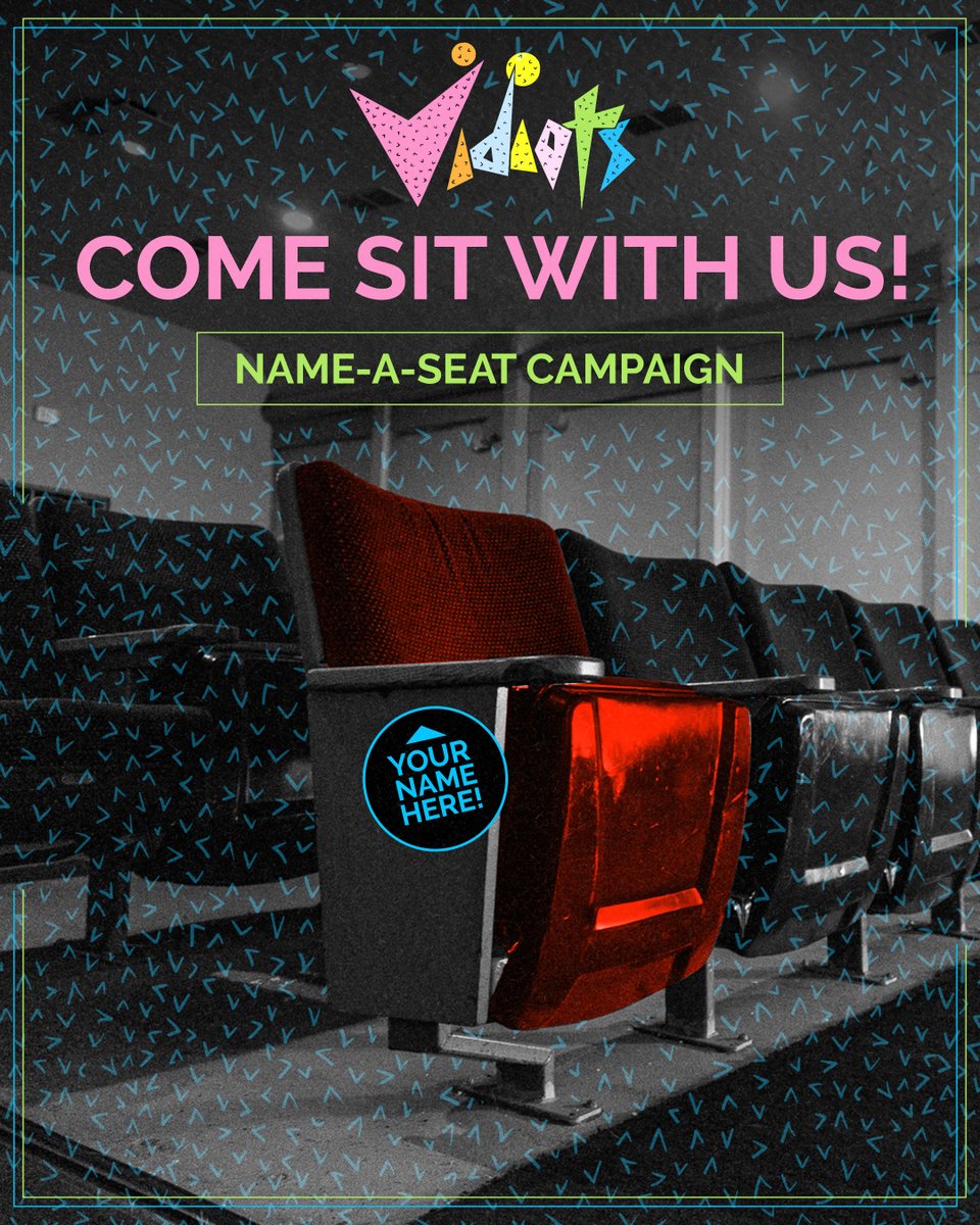 Calling all Nightstream fans: Our friends at <a href="/vidiots/">the vidiots</a> have launched a COME SIT WITH US! seat-naming campaign to support their relaunch and rehabilitation of their new home, the historic Eagle Theatre! Get the details and learn more about their mission: vidiotsfoundation.org/come-sit-with-…
