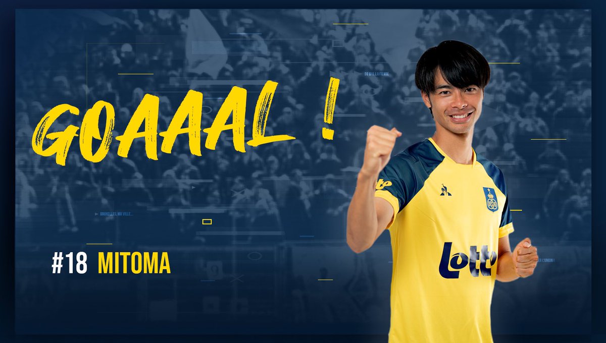 UnionStGilloise's tweet photo. 89’ GOAAAAAAAAAAAL !!!! @kaoru_mitoma se faufile encore dans la défense et inscrit le 4ème !

4️⃣-2️⃣ #USGSER https://t.co/HFOAMP1VFI