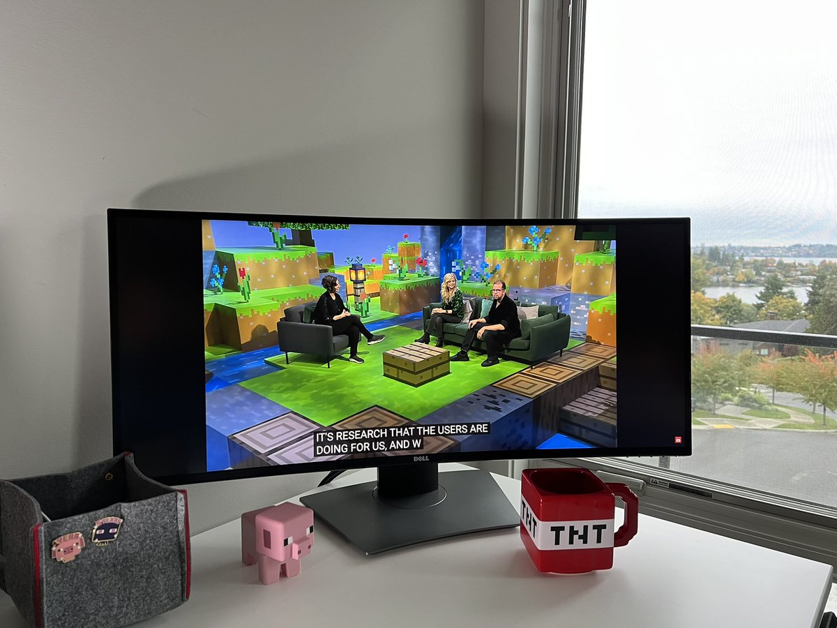 Starting the day with #MinecraftLive2021