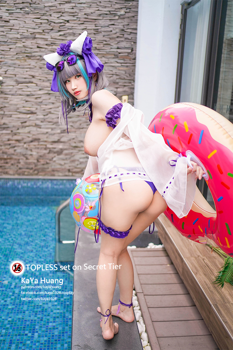 Summer is gone but KaYa still here❤️
October Cheshire Swimsuit preview
🌸link in bio🌸RT me🌸
#AzurLane #Cheshire #チェシャー #アズールレーン https://t.co/zY1A7ZHJ9T