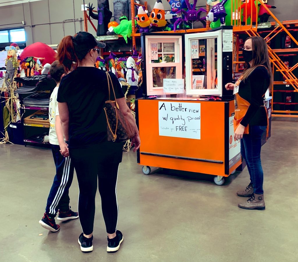 Molly Walsh (@mollywalsh_thd) on Twitter photo Amanda our specialist in D30 is out here showing off our display for windows! She is showing our customers how to keep in or out using a heat lamp! #FillThePipeline2H2021 @THD_Audrey @njr2408 <a href="/PeggyJoHillard1/">Peggy-Jo Hillard</a> <a href="/HDEvanFelker/">Evan Felker</a> <a href="/Guy_HDE/">Guy Ward - Sales Manager</a> Amanda our specialist in D30 is out here showing off our display for windows! She is showing our customers how to keep in or out using a heat lamp! #FillThePipeline2H2021 @THD_Audrey @njr2408 <a href="/PeggyJoHillard1/">Peggy-Jo Hillard</a> <a href="/HDEvanFelker/">Evan Felker</a> <a href="/Guy_HDE/">Guy Ward - Sales Manager</a>