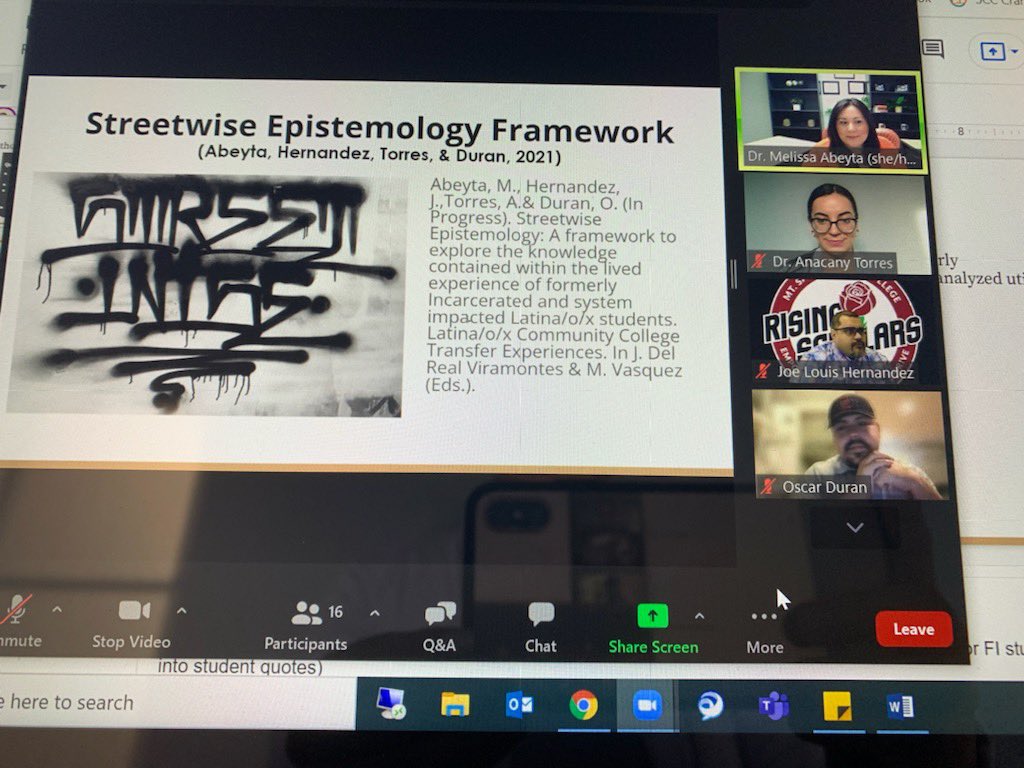 Dropping knowledge on this beautiful day with the Scholar Homies. Thank you <a href="/LatinxConnect/">LatinxConnect</a> for the space. #LatinxConnectConference