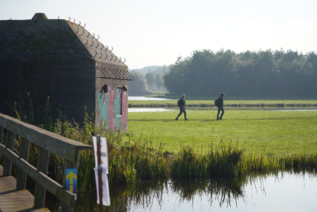 Vorige week zaterdag was weer een geweldige editie van de Waterlinie Wandeltocht rondom #Utrecht. In 2022 zijn er 3 Waterlinie Wandeltochten: Zuiderzee (21 mei),  Vestingdriehoek (2 juli) en Utrecht (8 okt). Wandel je mee? #wandelen #natuur #erfgoed #waterlinie