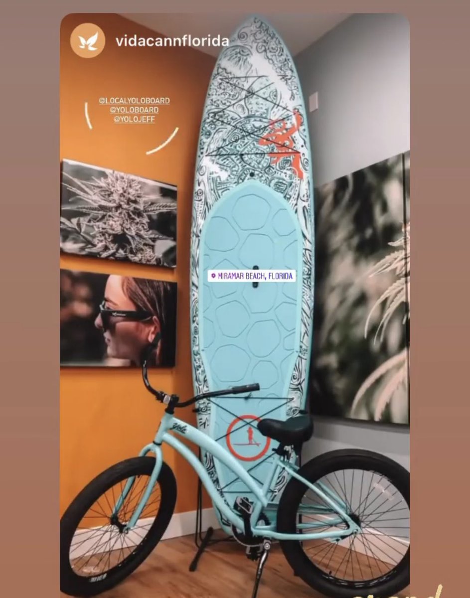 🎉Grand Opening🎉 Come out and celebrate neighbor @vidacannflorida ! Happening NOW til 6pm.  Food trucks, sweet swag, YOLO bike raffle, music from <a href="/HeritageBand/">Heritage Band</a> and free bike demos.