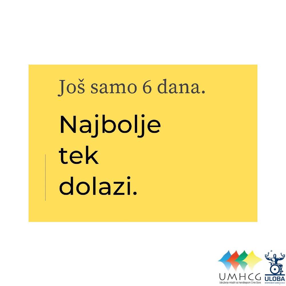 umhcg's tweet photo. #WeAre20 #MovingBoundaries #ChangingReality
Odbrojavamo i dalje… :) https://t.co/M2tZw0qSTj