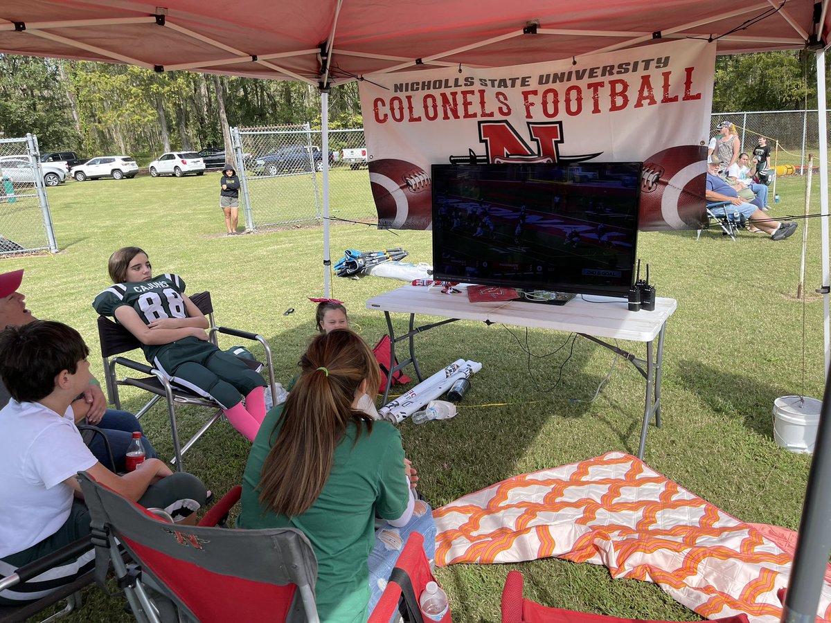 skliebert's tweet photo. COLONEL NATION: Colonels 7 Incarnate Word 0, Watching Live from Cajun Field, The Bay Area #EarNit #ColoNelNation #HoldThatColonel
#GameoN #oNeway #AllN #GeauxColoNels #HomeGrown #LouisiaNasTeam #CouNtMeN #iNvested #AllN https://t.co/knk6cG53ER