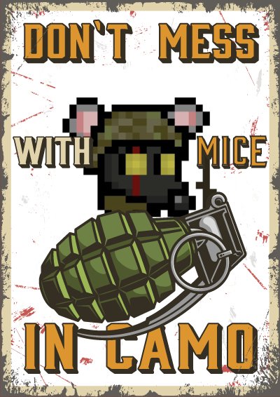 Mice Force official launch - Sunday October 17th. See you on the front lines with your BRAINS
