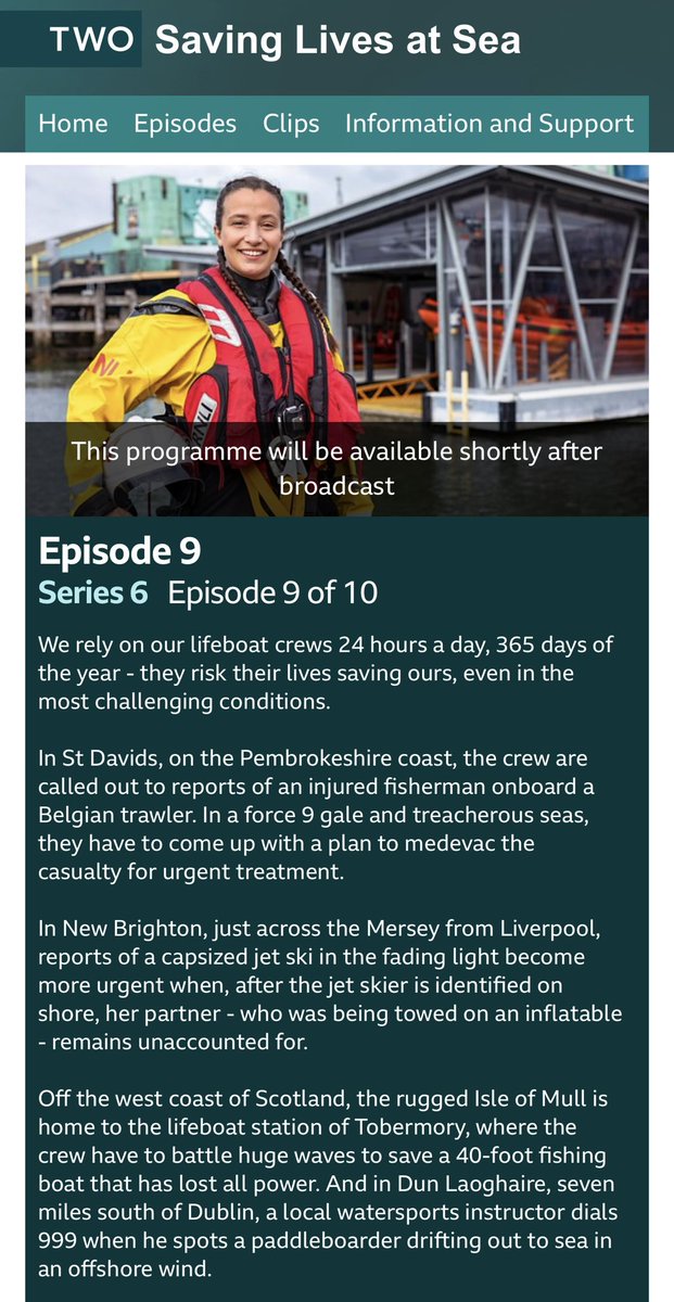Had some great news drop into the email inbox this week! #SavingLivesAtSea will be showing a rescue by your New Brighton Lifeboat volunteer crew on the next episode. Make sure you’re tuning into Saving Lives at Sea, Tuesday 19 October, BBC2 @ 8pm, Episode 9!
