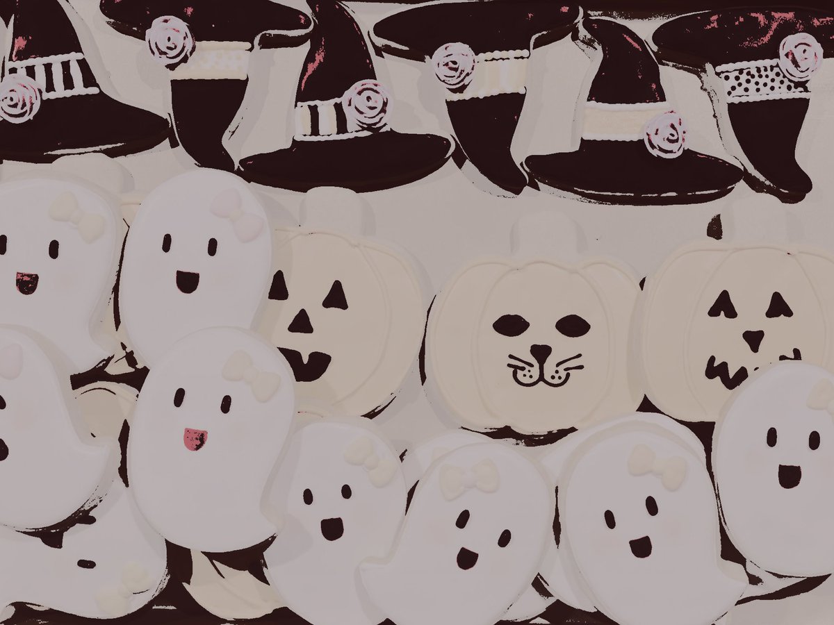 ⠀
⠀
      ¡Buen  momento  para  recordarles  que  solo  quedan  15  días  para  Halloween,  el  mejor  día  del  año!  ¡Así  que....!  ¡¡¡TACHÁAAAAN!!  Hice  galletas  para  todos.

ESPERO  QUE  OS  GUSTEN  ♡