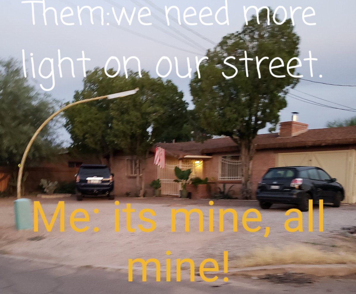 ITS ALL MINE #share #light #street #neighborhood #hood #dusk #night #allmine