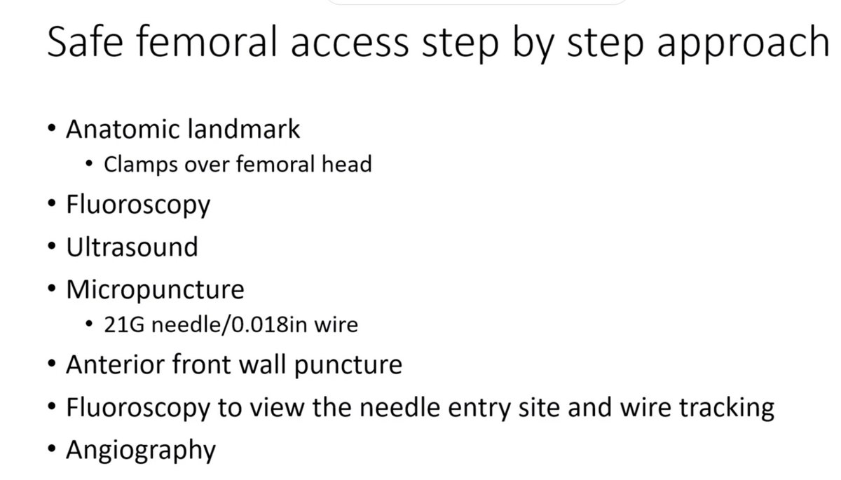 roopnater's tweet photo. #FIT/EC Monthly Cath Conference Series on 'Vascular Access, Closure, and Complications' discussing  single-access dry-closure technique and approach to safe femoral access 

 #CathLab #MedTwitter #CardioEd #vascular #Access https://t.co/QkTVqmdwFm