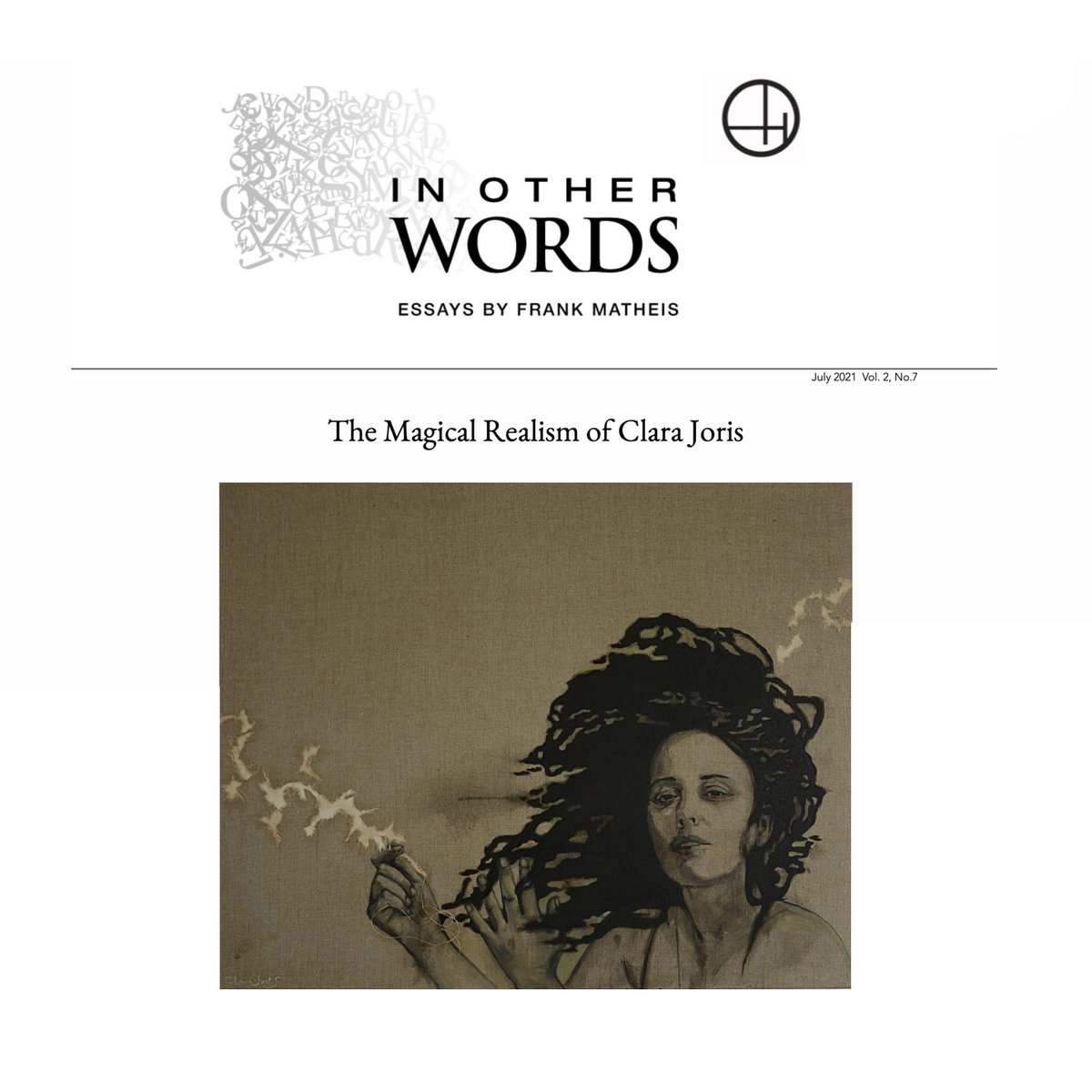 HammondMuseum's tweet photo. Have you read our latest “In Other Words” article yet? The Hammond Museum essay for July 2021 by arts &amp; culture writer Frank Matheis features the artist, Clara Joris. Titled “The Magical Realism of Clara Joris.” 

Visit at https://t.co/qm98Z027hH. https://t.co/iwtrIcjSaF