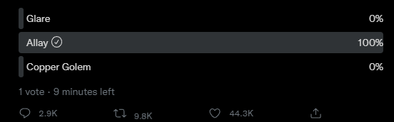 X2061_'s tweet photo. @Minecraft lmao https://t.co/ogV8C4TxZE