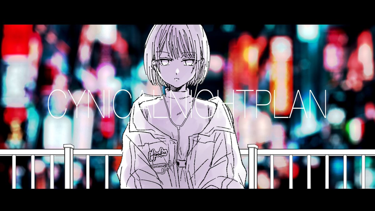 最近狂ったように聴いてる歌い手さんのHIRAKUさんのFA勝手に描かせていただきました…歌がお上手