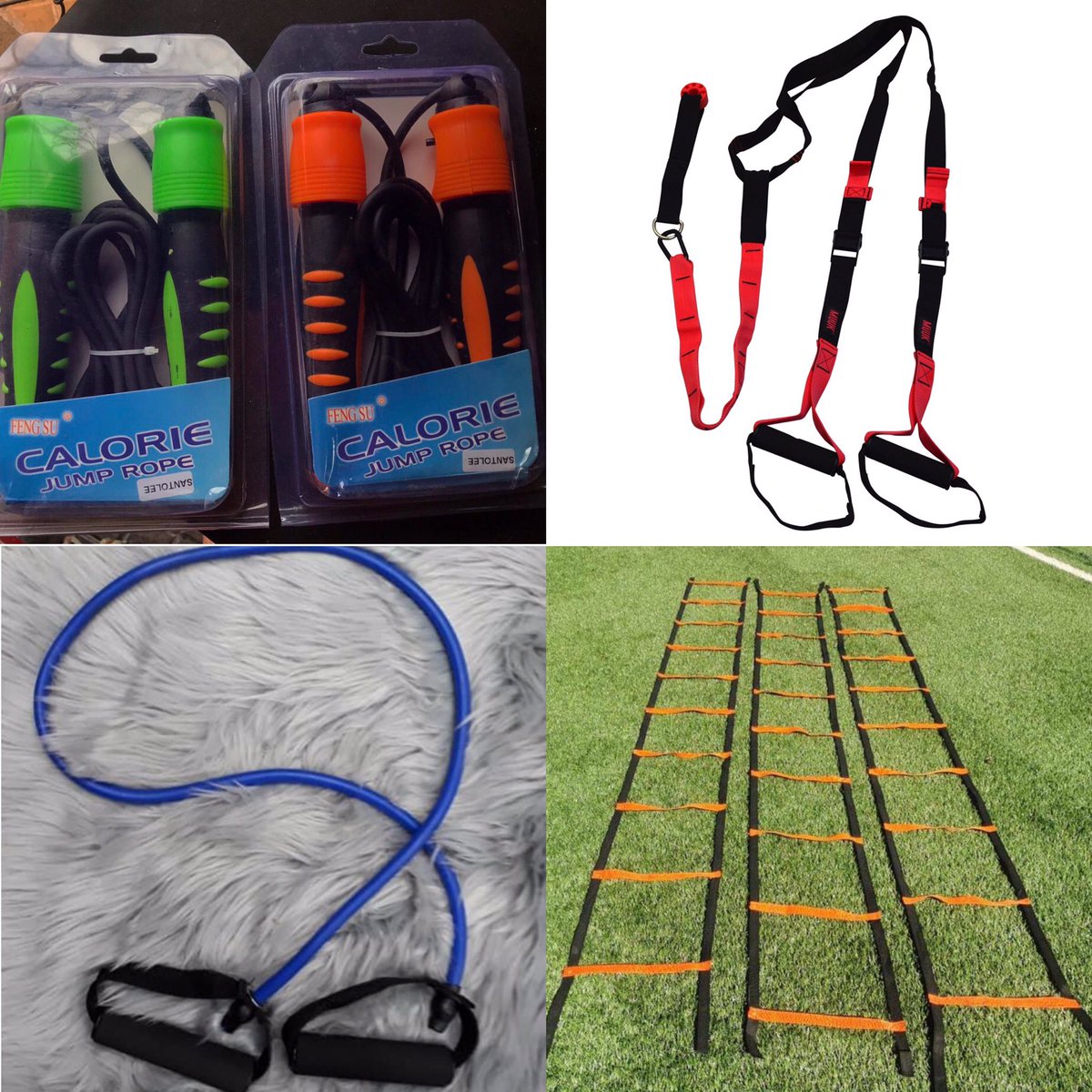 Recuerdan que comencé vendiendo solo colchonetas? Me fue mejor y hoy día feliz pq ya cuento con una amplia gama de artículos para entrenamiento☺️Todo disponible en cantidad (no es por pedido). Por si estén interesados al 0971-619-904
Un Rt para que llegue a más gente 🙏🏻Gracias❤️