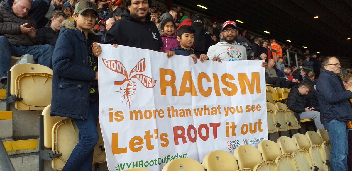 Was at the match today, enjoyed by #Bradford #Roma <a href="/arouk09/">arouk09</a> #Libyan #Pakistani communities. Thanks to Paula and Lewis at <a href="/officialbantams/">Bradford City AFC</a>