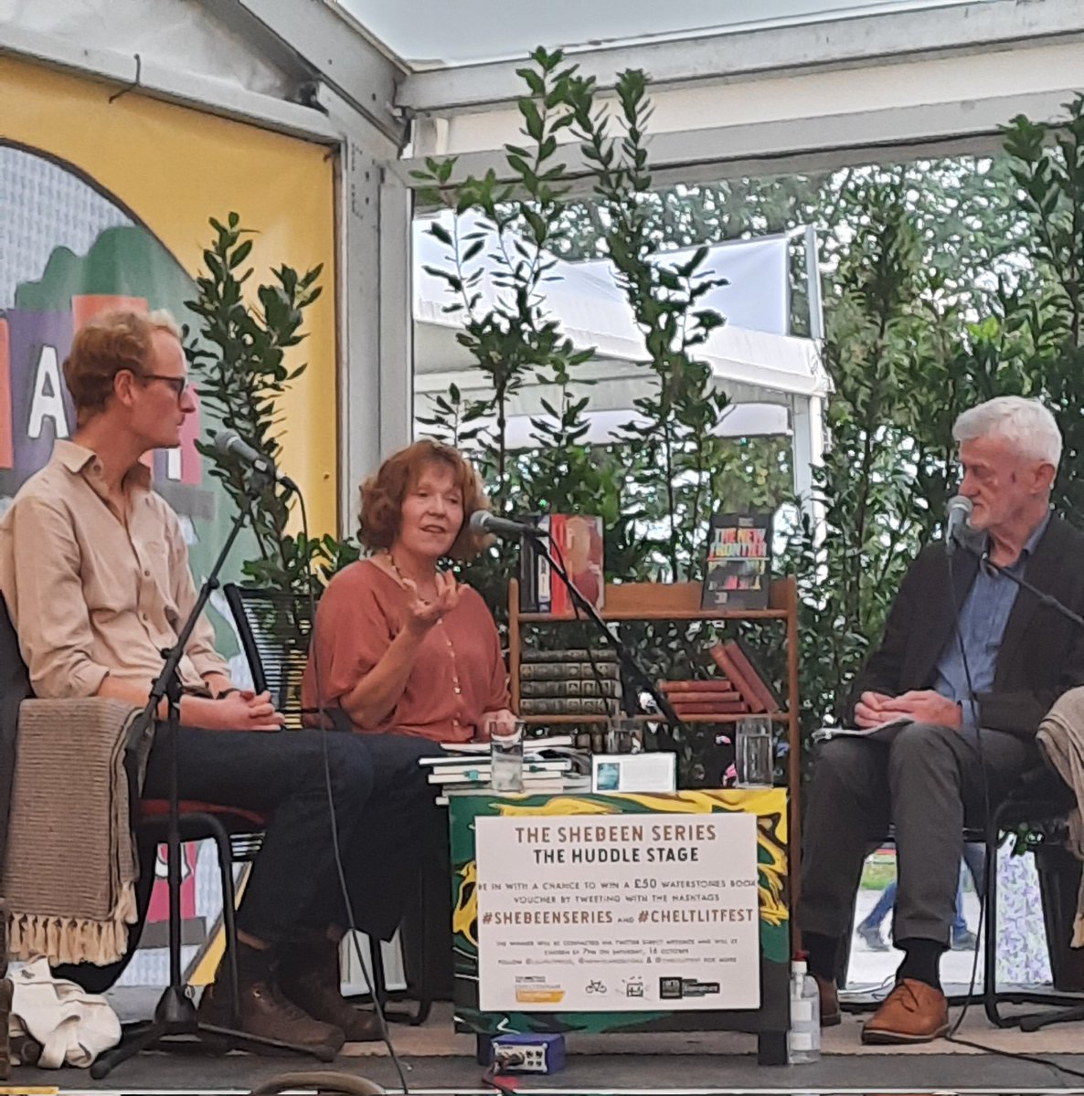 drbrennafarrow's tweet photo. The ties between our islands #CheltLitFest #shebeenseries painting landscapes with words and drawing us together with a extraordinary themes https://t.co/ZzHbjYwZoH