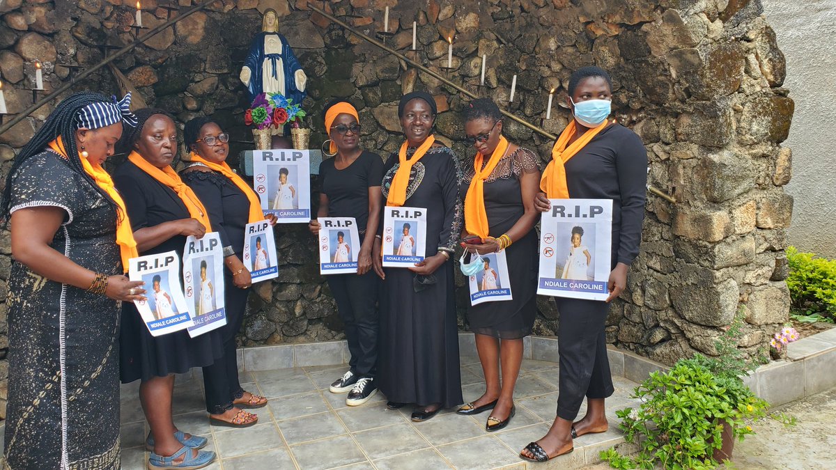 ClotildaAndien's tweet photo. Today #SNWOT NW organized a candle  light retreat in honour of Little innocent Caro https://t.co/YqYulOrlN2 Angel #StopSharingBullets #StopShooting
#StopTheWar #OrgainseAnInclusiveDialogue
@Snwot4  @CanadaCameroon @swisspeac @whatthewomensay @CoalitionFDN @PR_Paul_BIY @sanambna https://t.co/sqjp0dLlfb