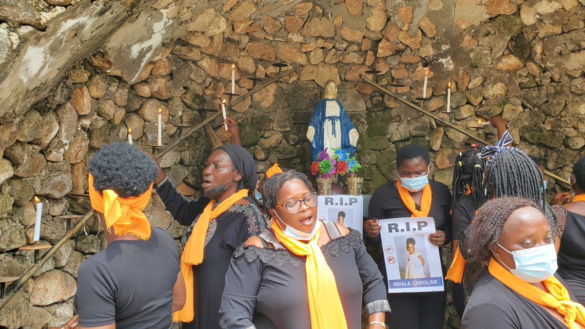 ClotildaAndien's tweet photo. Today #SNWOT NW organized a candle  light retreat in honour of Little innocent Caro https://t.co/YqYulOrlN2 Angel #StopSharingBullets #StopShooting
#StopTheWar #OrgainseAnInclusiveDialogue
@Snwot4  @CanadaCameroon @swisspeac @whatthewomensay @CoalitionFDN @PR_Paul_BIY @sanambna https://t.co/sqjp0dLlfb