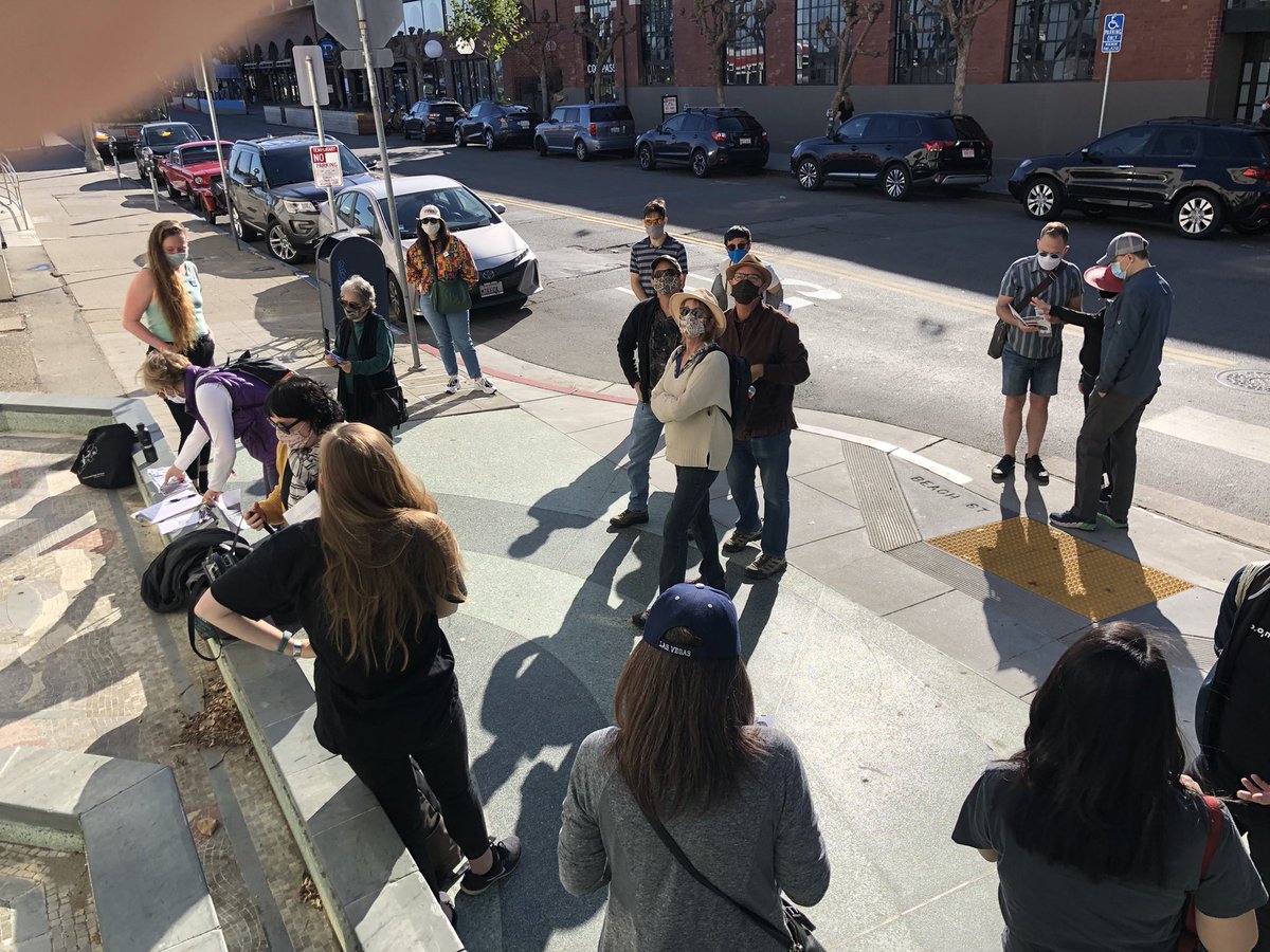Our Annual Tour Day tour is about to start: Travel &amp; Leisure in San Francisco’s northern waterfront. #tourday2021 <a href="/docomomo_us/">Docomomo US</a>