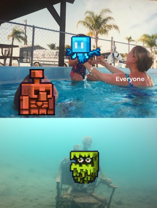 Shockbyte's tweet photo. Oh no, we are sad to see the #Glare go, it lost by quite a landslide. Heres to hoping the #CopperGolem wins!

#MinecraftLive #Minecraft https://t.co/NcAlVASYzs