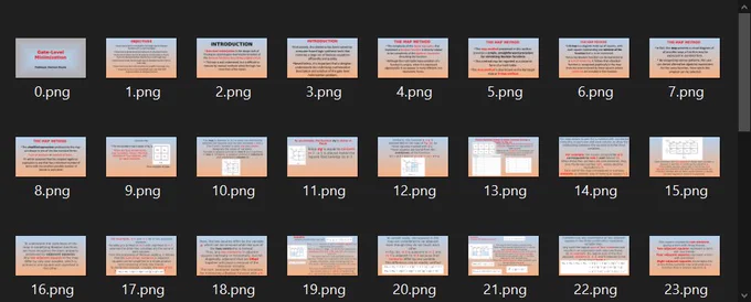 Image thumbnails in folder
