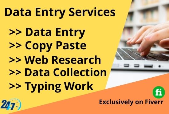 DataEntry192's tweet image. Hi
I'm  Tania . I'm data entry specialist, web research and B2B lead generator on fiverr.com