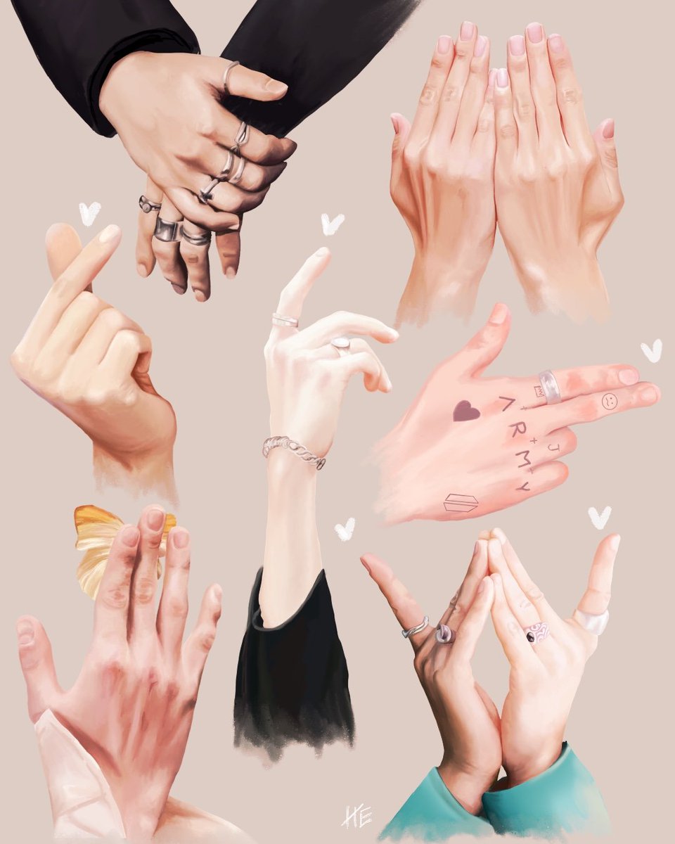 lessonsofthesky's tweet photo. Finished hand studies
References: Bts
Time: 40h because I'm slowly

#btsfanart https://t.co/6RBnuIy1WA
