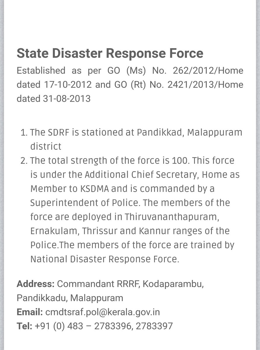 NDRF, സൈന്യം ഒക്കെ എത്താൻ വൈകിയത് നിൽക്കട്ടെ ..... നമുക്ക് ഒരു SDRF ഉണ്ടായിരുന്നല്ലോ.. കൂട്ടിക്കലിലും കൊക്കയാറിലുമൊന്നും ഇതുവരെ എത്താത്തതെന്തേ....?